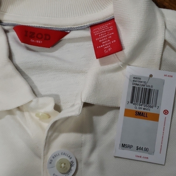 Izod Luxury Sport Golf Preppy Country Club NWT Electric Grampa Polo Shirt Men's - Picture 7 of 8